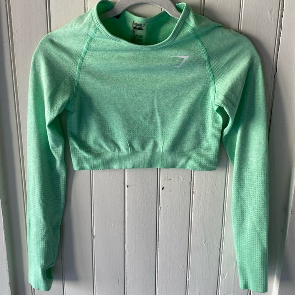 gymshark crop long sleeve